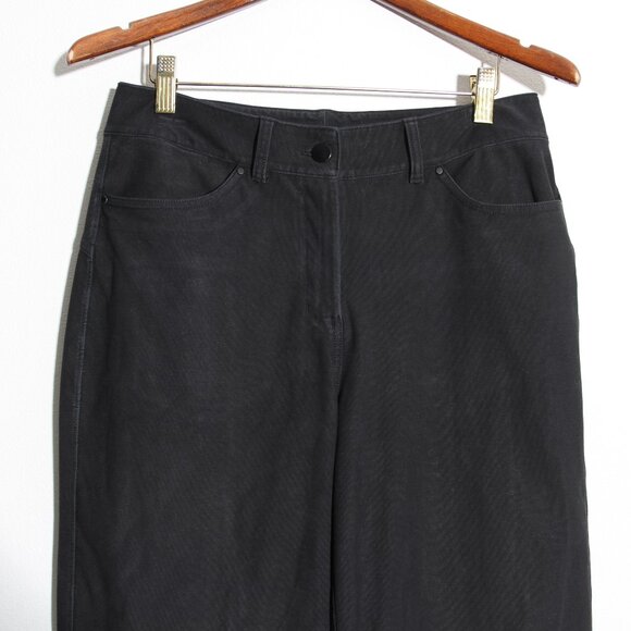 Lululemon City Sleek 5 Pocket Wide-Leg High-Rise Pant *Light Utilitech Black 28 - Picture 3 of 13